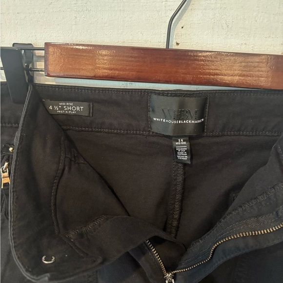 White House Black Market Black Cargo Shorts with Tailored Fit - Picture 8 of 15